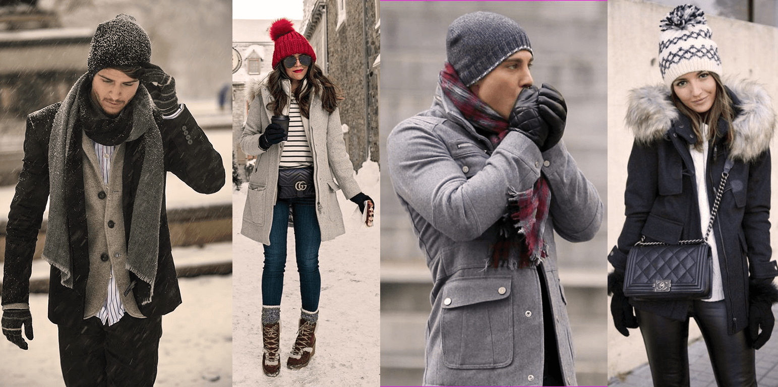 انواع کلاه، دستکش و شلاگردن مناسب فصل زمستان برای خانم‌ها و آقایان