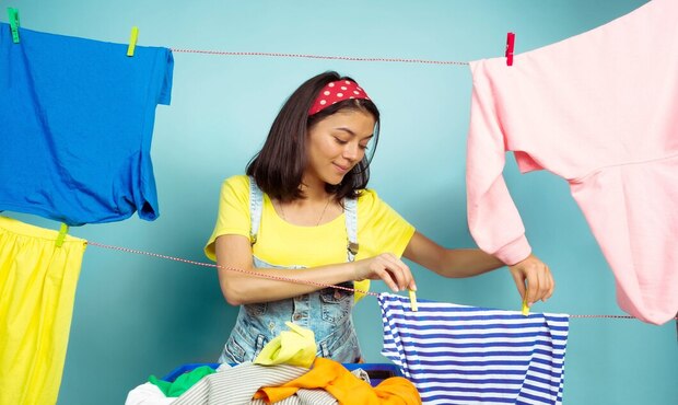 نحوه صحیح شستشوی لباس نخی