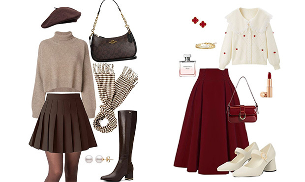 دامنهای کلوش (Flared Skirts)