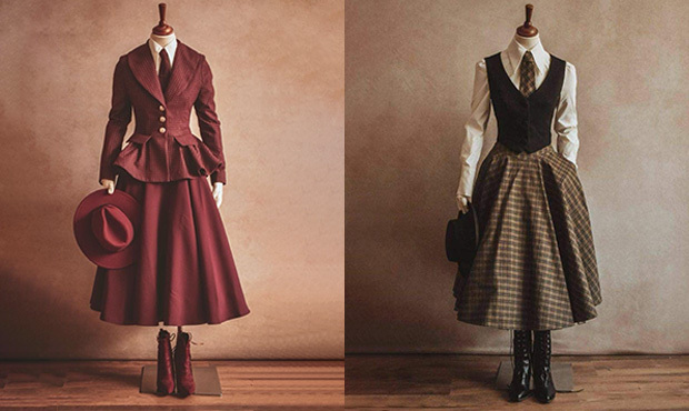 دامنهای میدی (Midi Skirts)