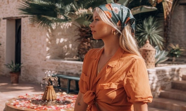 روی سر