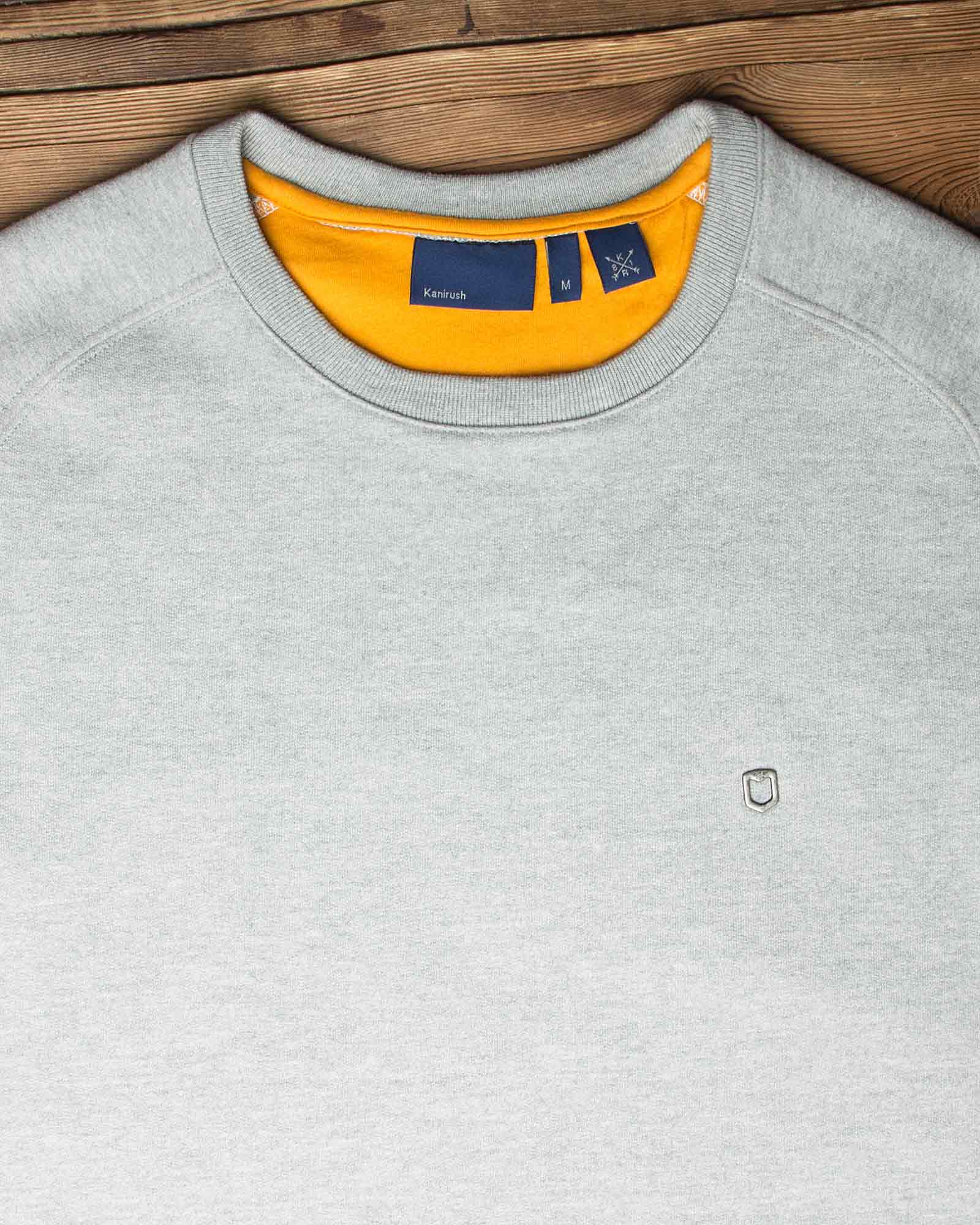 پلیور ساده‌ی مردانه‌ - ملانژ - یقه