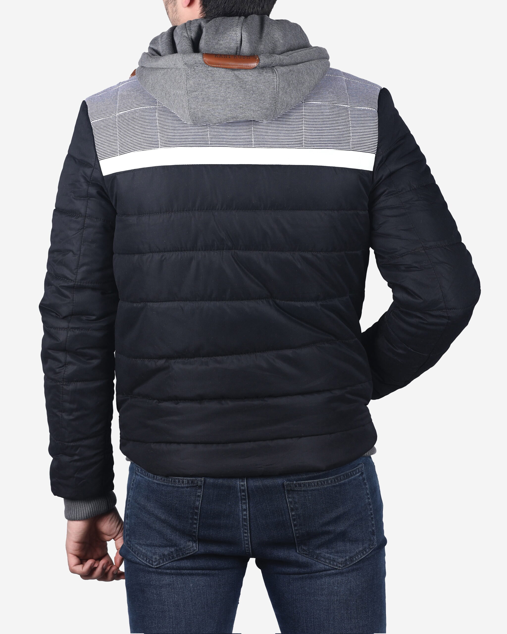 کاپشن لبه‌دار طرح‌دار کانی‌راش -فروشگاه اینترنتی سارابارا -خرید آنلاین