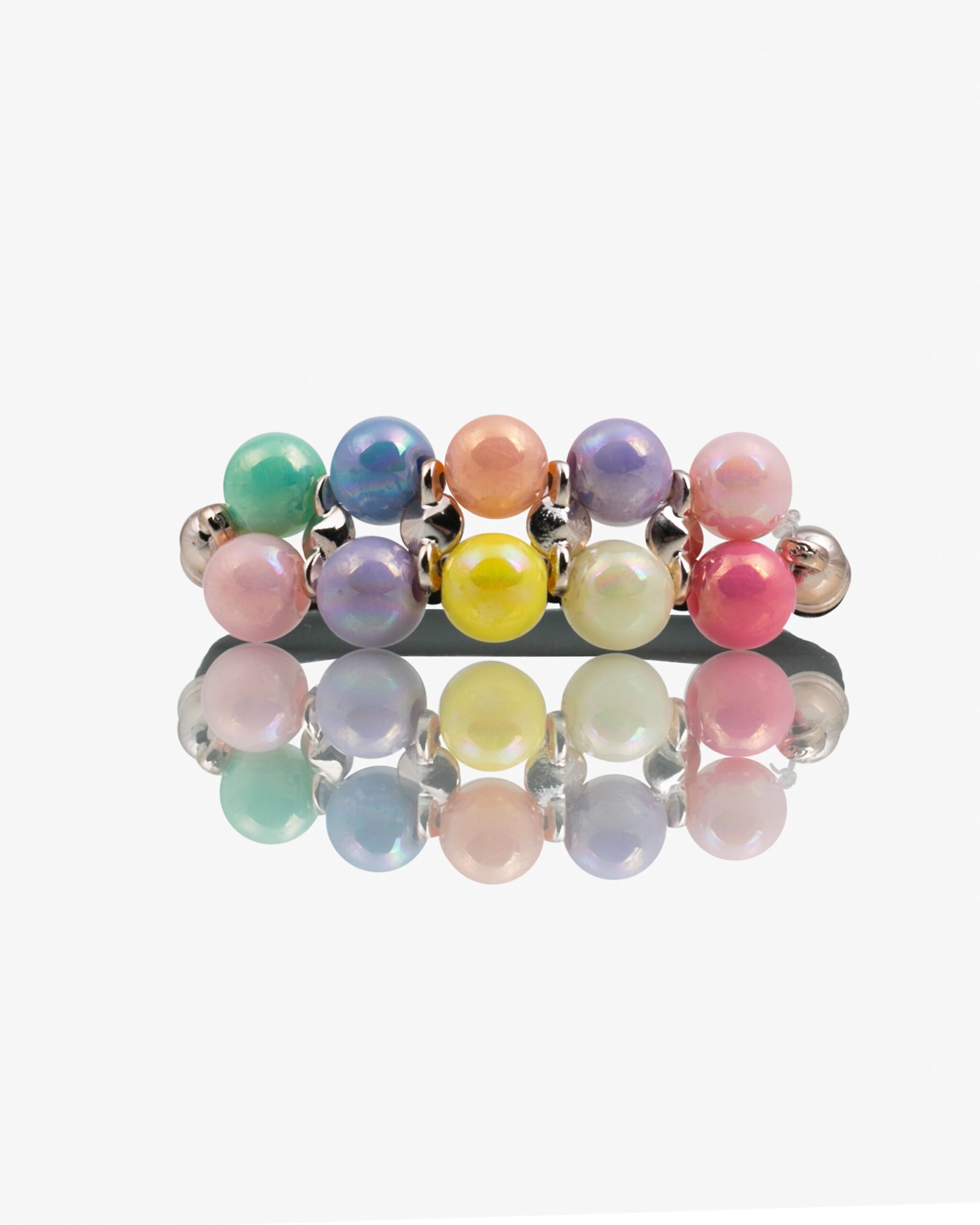 کش موی مرواریدی - روبه‌رو