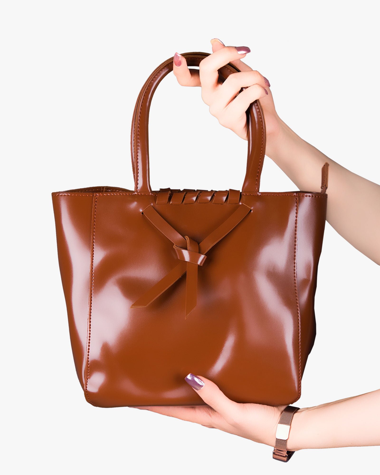 کیف مجلسی رزمری زنانه - قهوه‌ای -فروشگاه اینترنتی سارابارا- خرید آنلاین