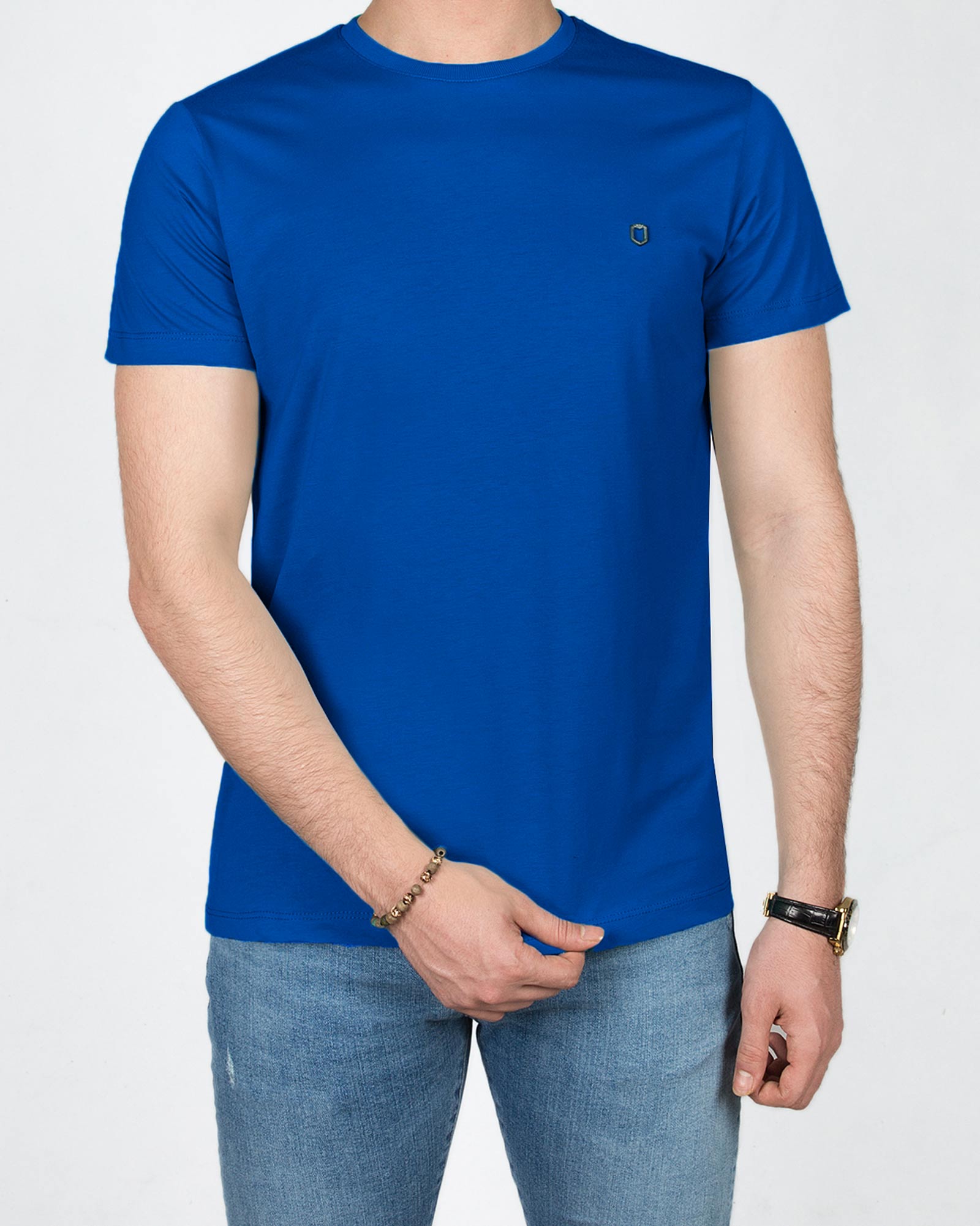 تیشرت مردانه 2350- آبی (6)