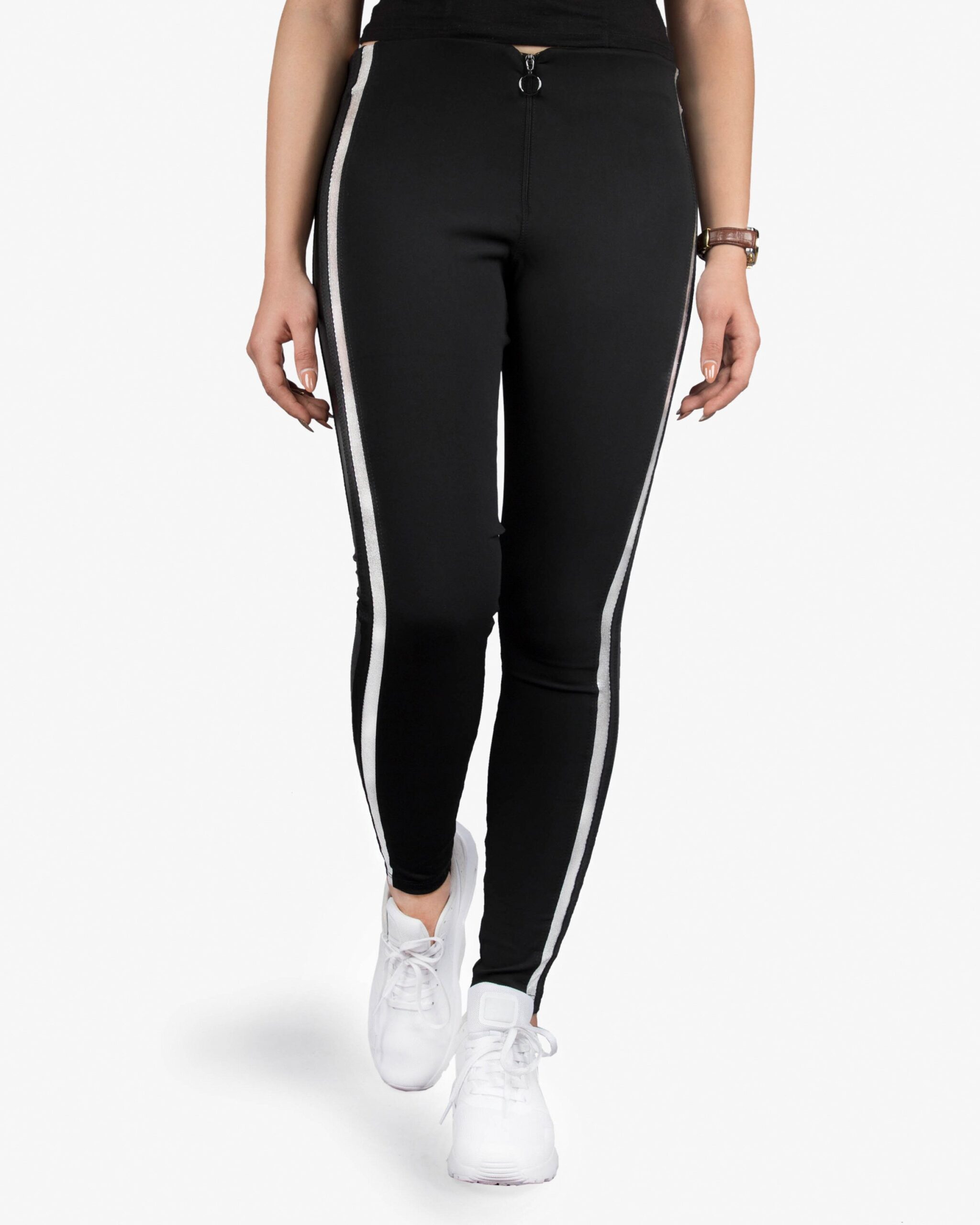 لگ خط دار ضخیم - سفید - روبه رو