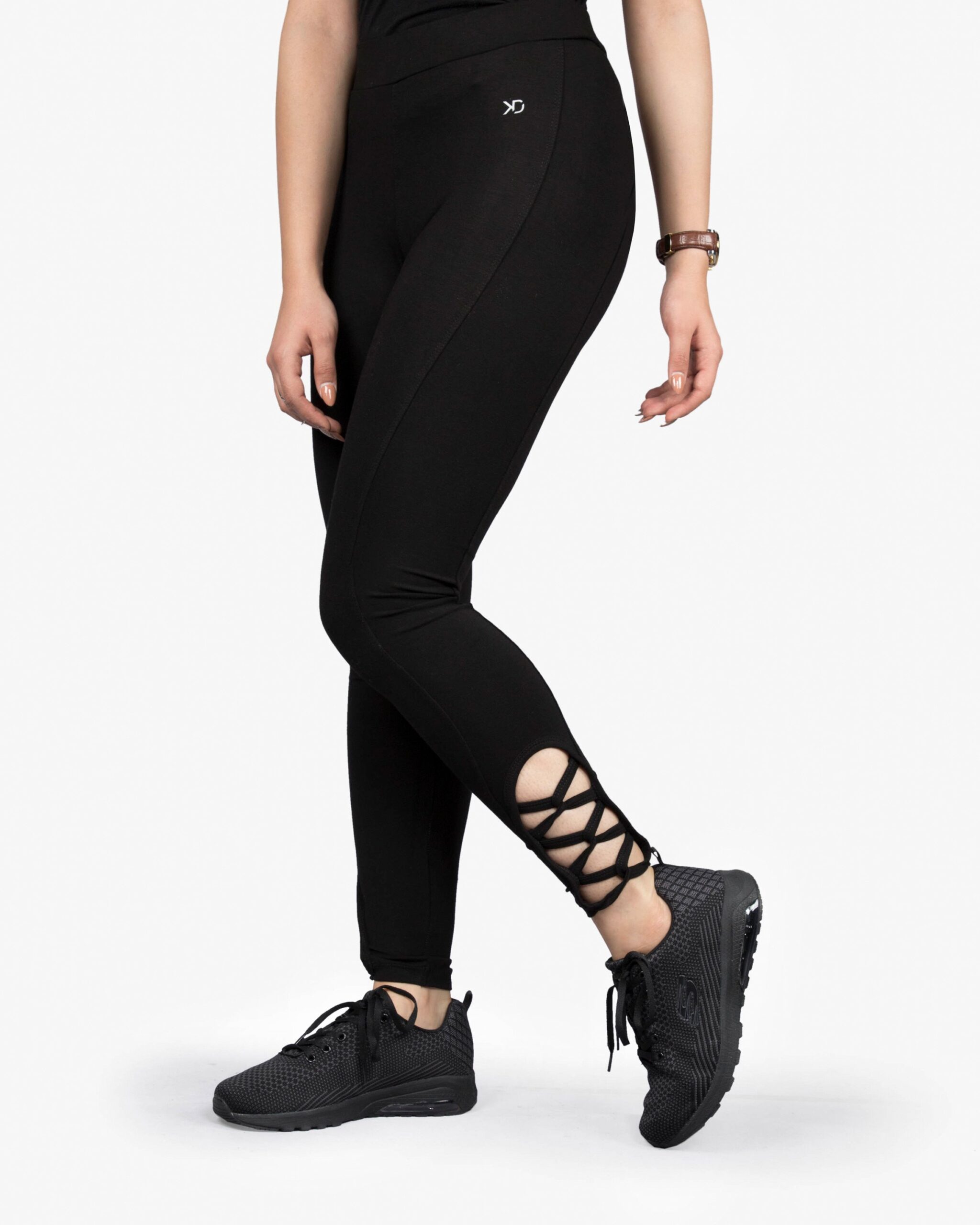 لگ ضربدری مشکی ضخیم - بغل