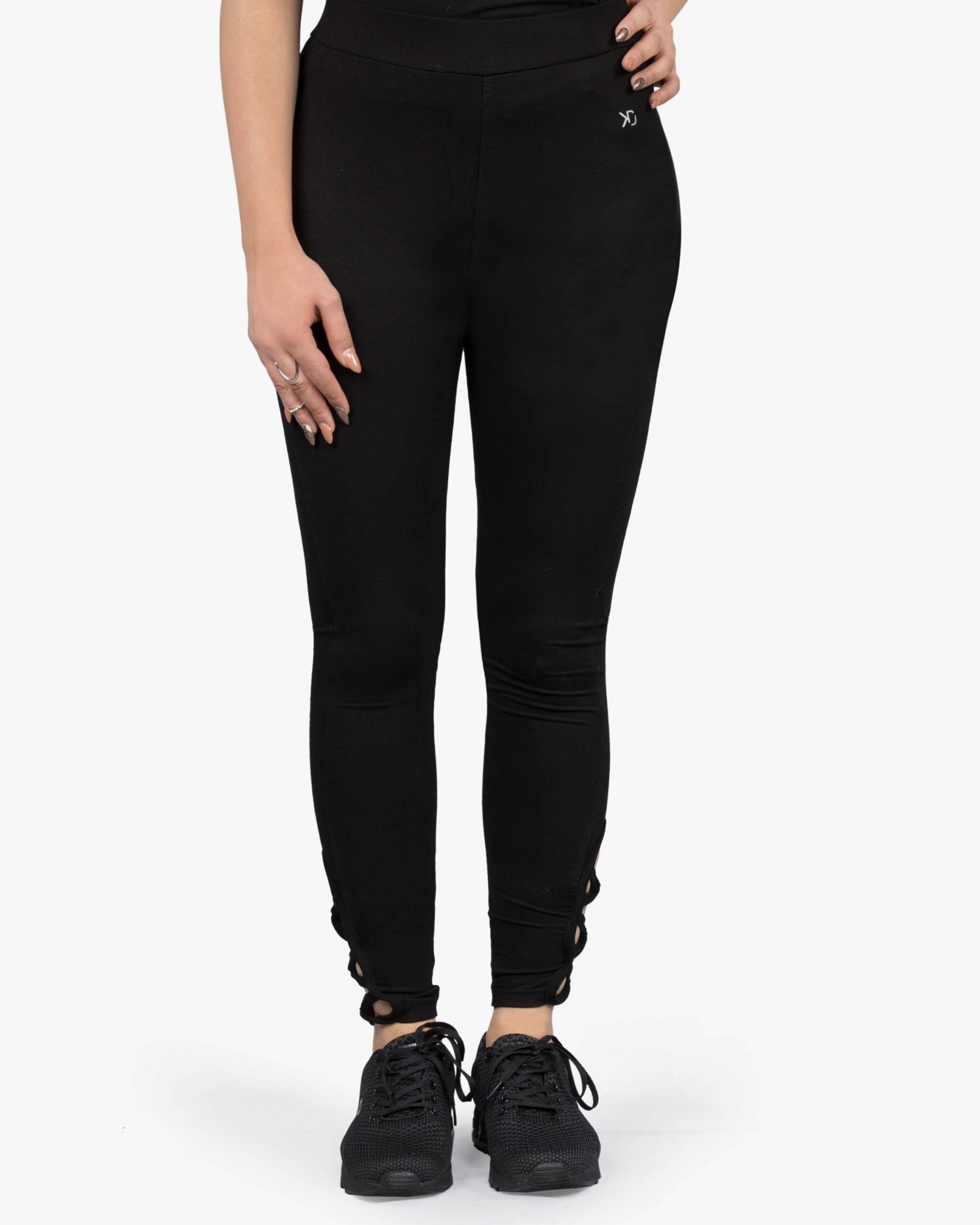 لگ ضربدری مشکی ضخیم - روبه‌رو