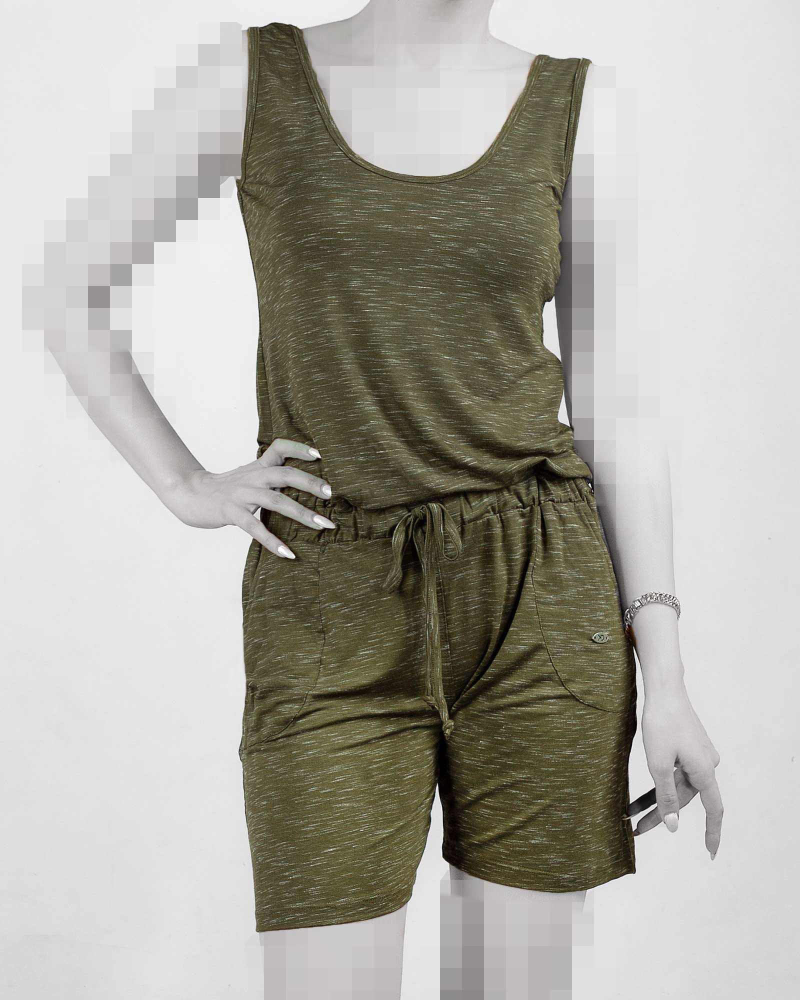 سرهمی زنانه اسپرت کوتاه