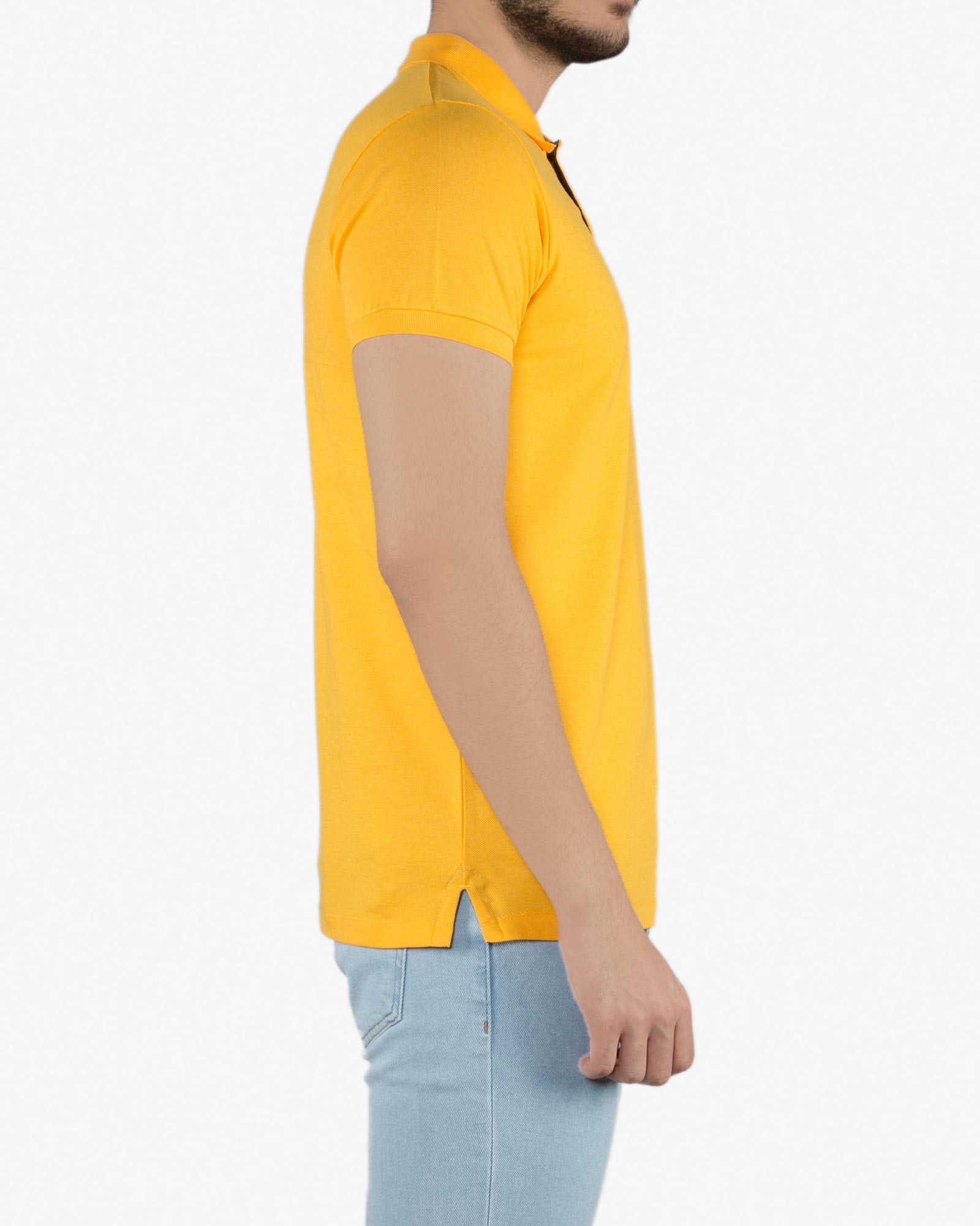 پولوشرت مردانه ساده جودون - عسلی - بغل