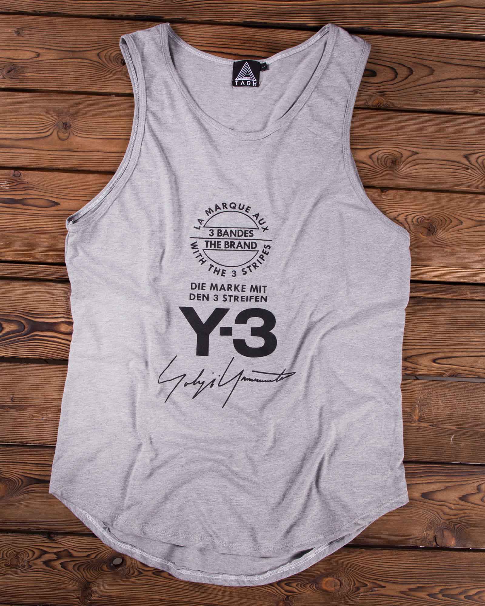 تاپ ورزشی یقه گرد مردانه - ملانژ - رو به رو