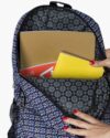 کوله پشتی طرح نایک - سرمه ای تیره - ظرفیت