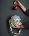 کیف دوشی زنانه فانتزی طرح bereshka - شیری - محیطی