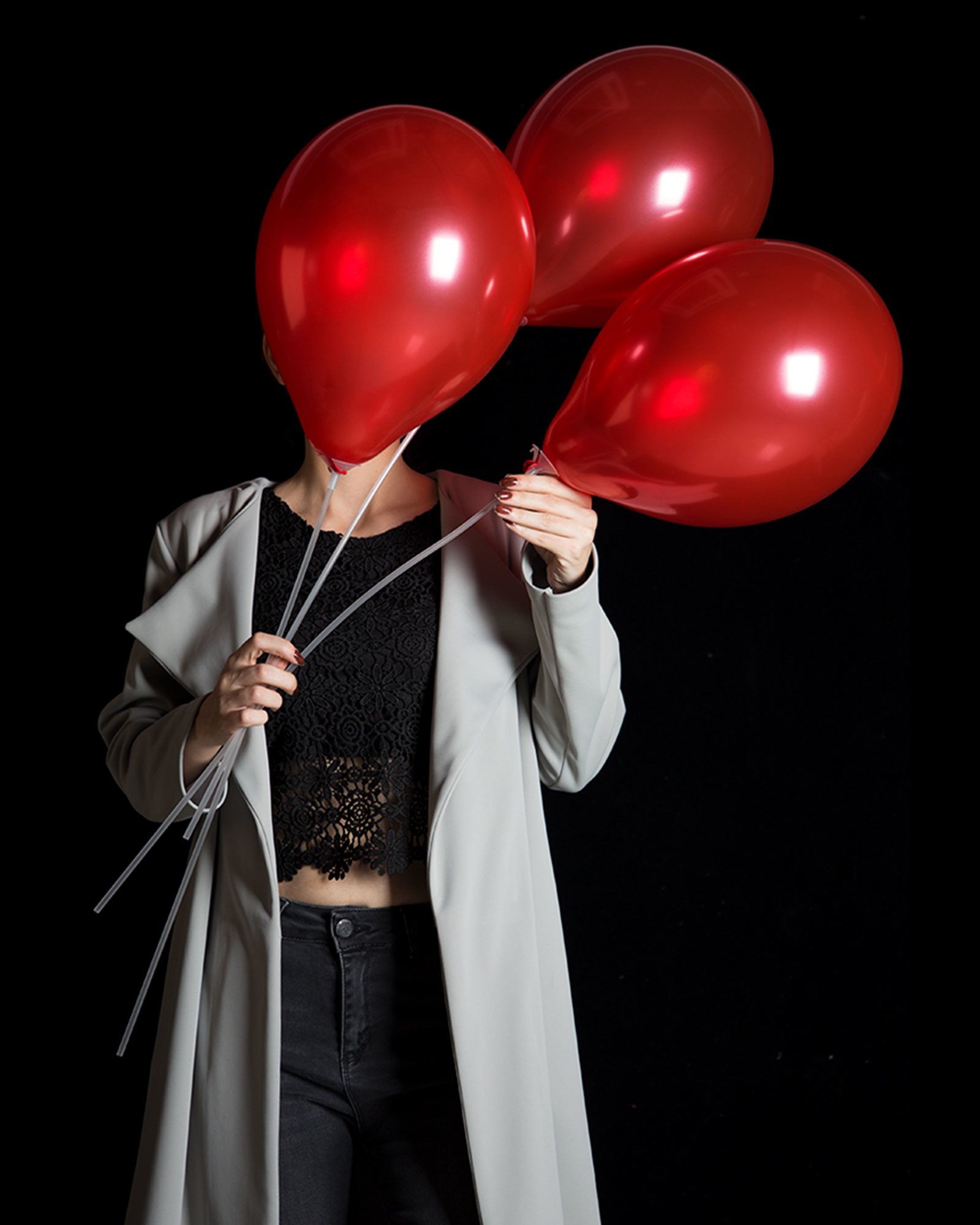 بارانی دخترانه اسپرت بلند یقه آمریکایی - طوسی کمرنگ - محیطی