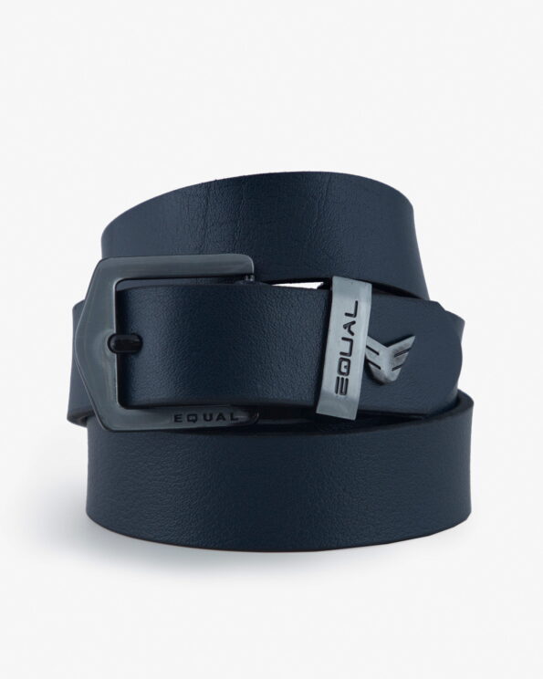 کمربند طرح اکوال مردانه سرمه ای - سرمه ای