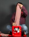 پاکت کادو ولنتاین - قرمز - محیطی