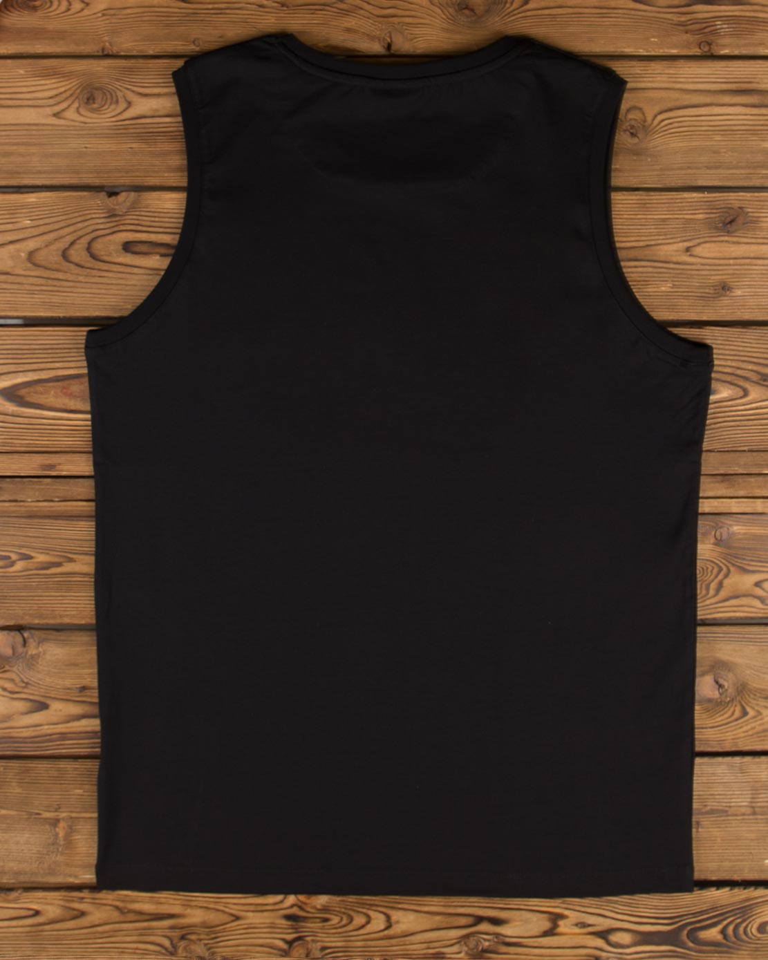 تاپ اسپرت مردانه ساده - مشکی - پشت