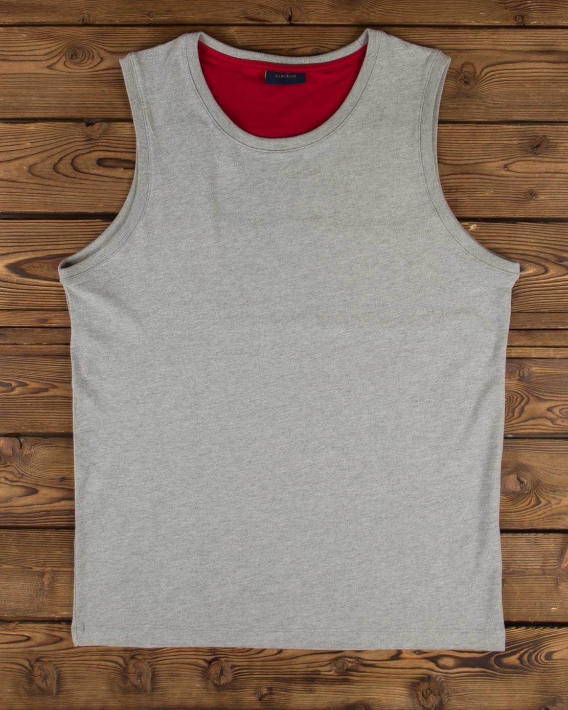 تاپ اسپرت مردانه ساده - ملانژ - رو به رو