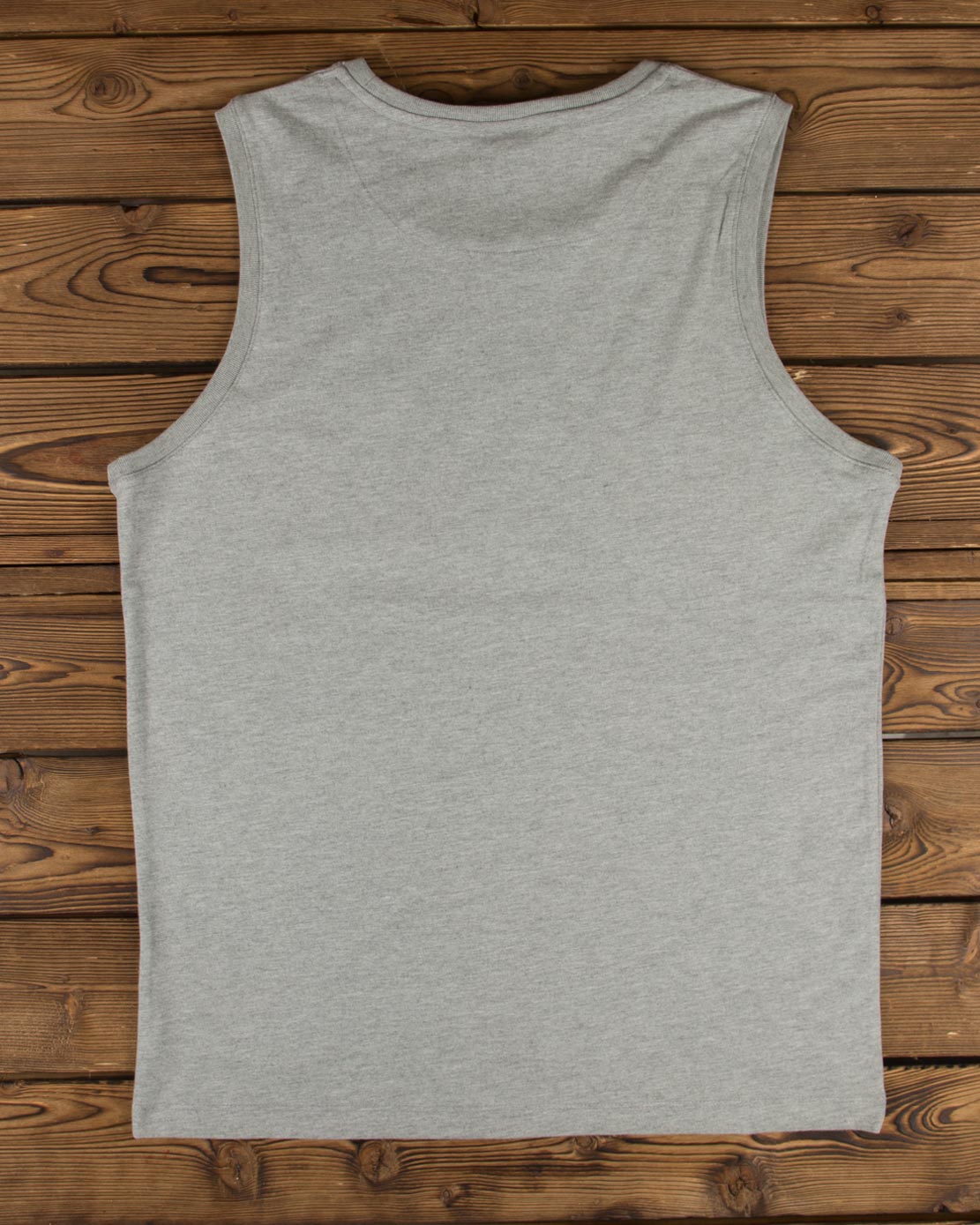 تاپ اسپرت مردانه ساده - ملانژ - پشت