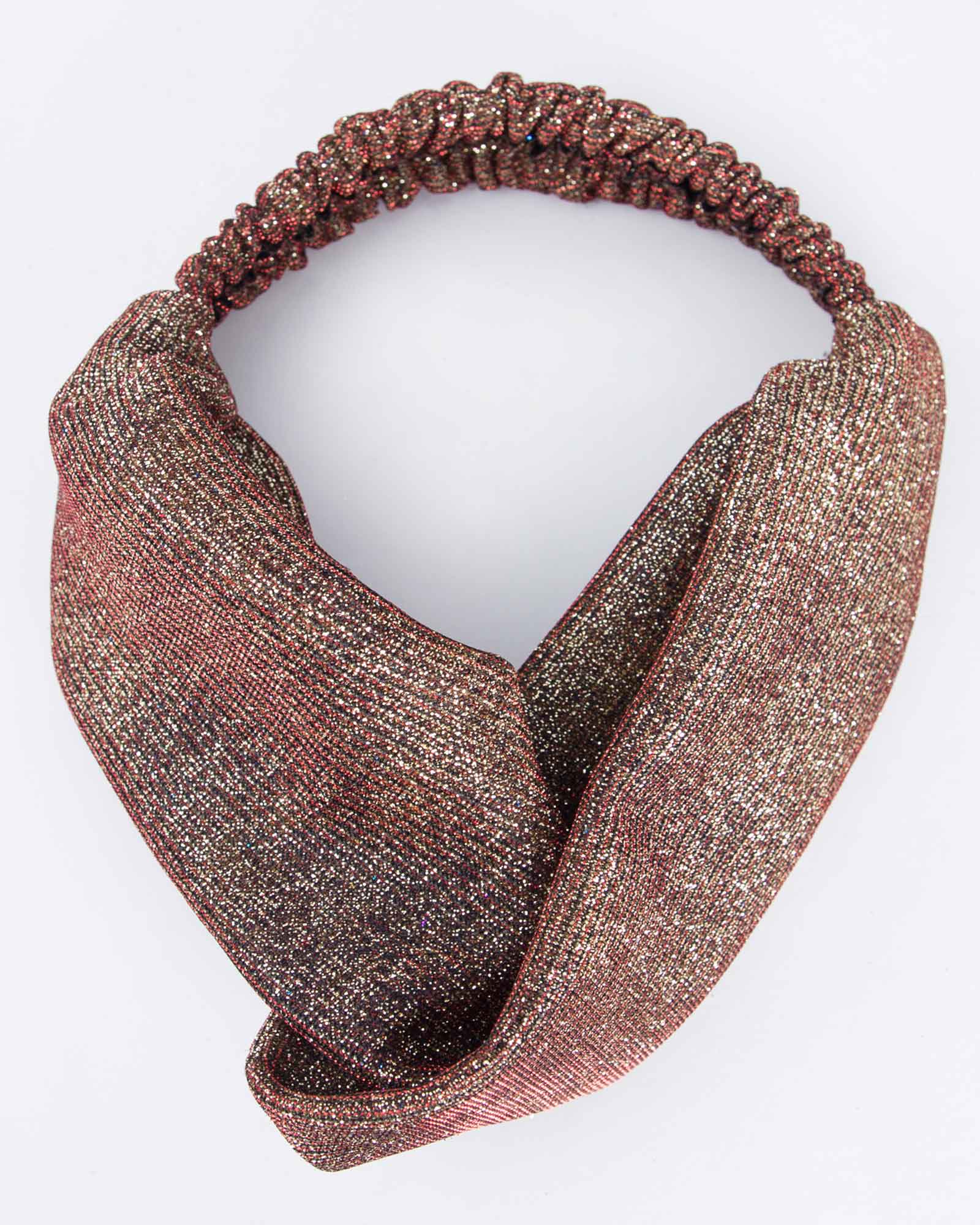 هدبند اکلیلی دخترانه فانتزی - قرمز - رو به رو