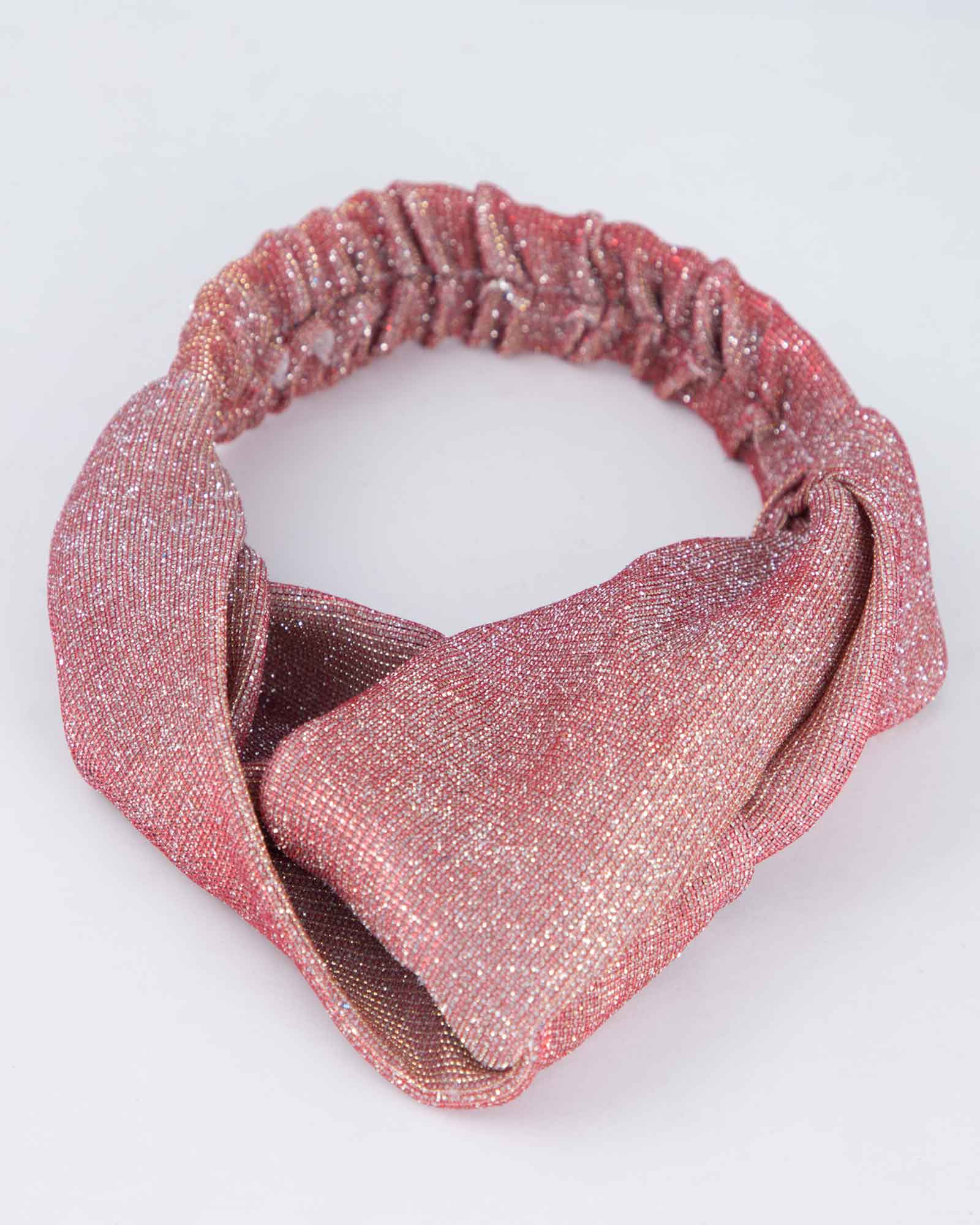 هدبند اکلیلی دخترانه فانتزی - قرمز روشن - بالا