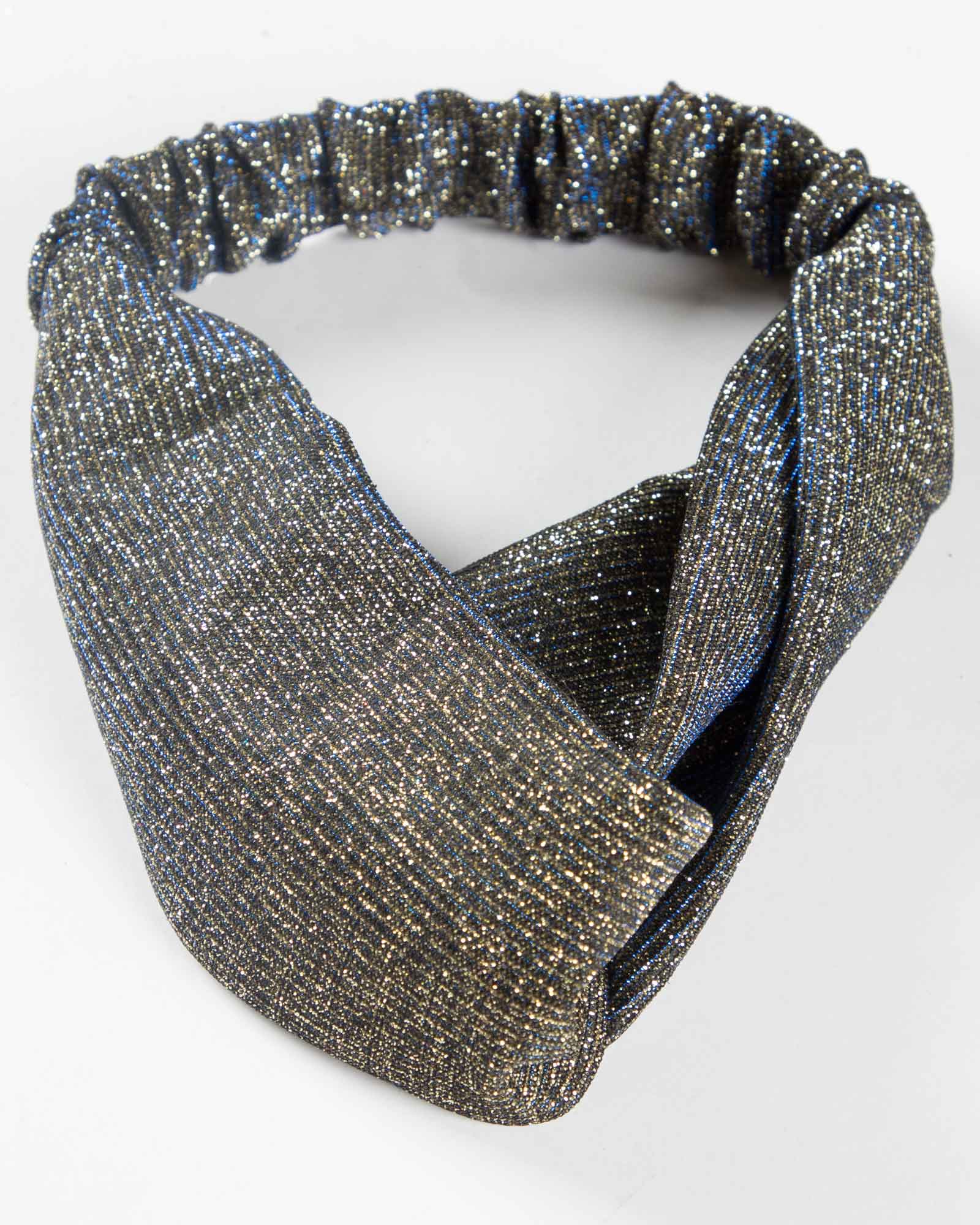 هدبند فانتزی دخترانه اکلیلی - زیتونی - بالا