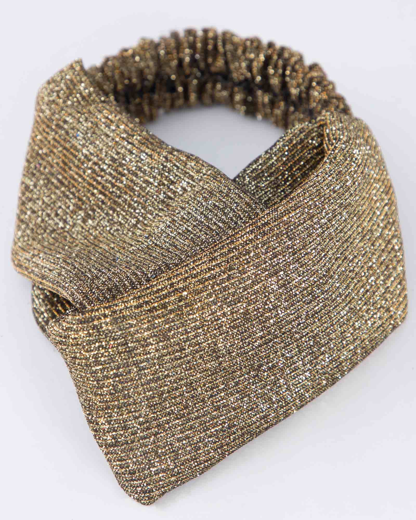 هدبند فانتزی دخترانه اکلیلی - طلایی - بالا