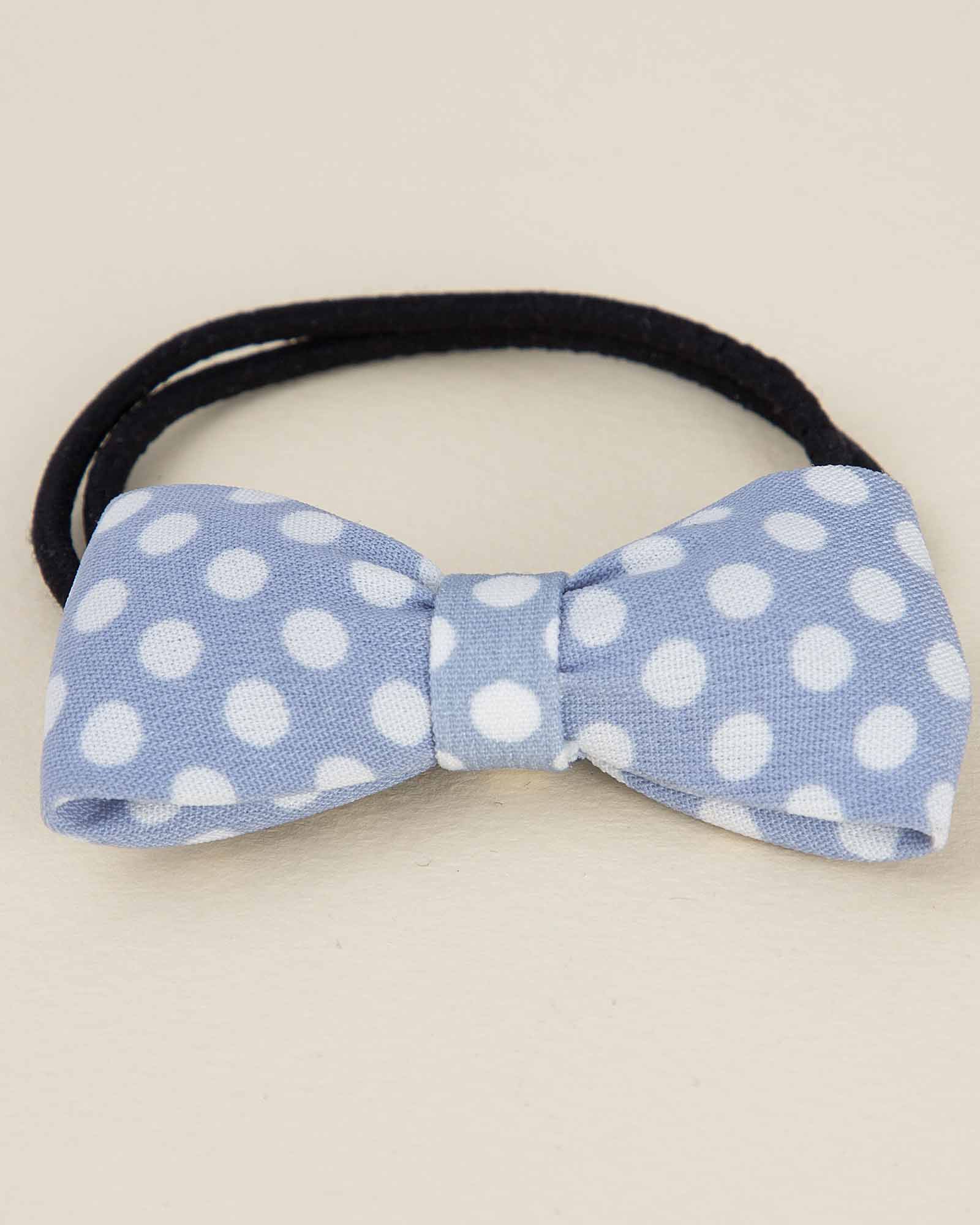 کش مو توپ توپی - آبی آُسمانی - بالا