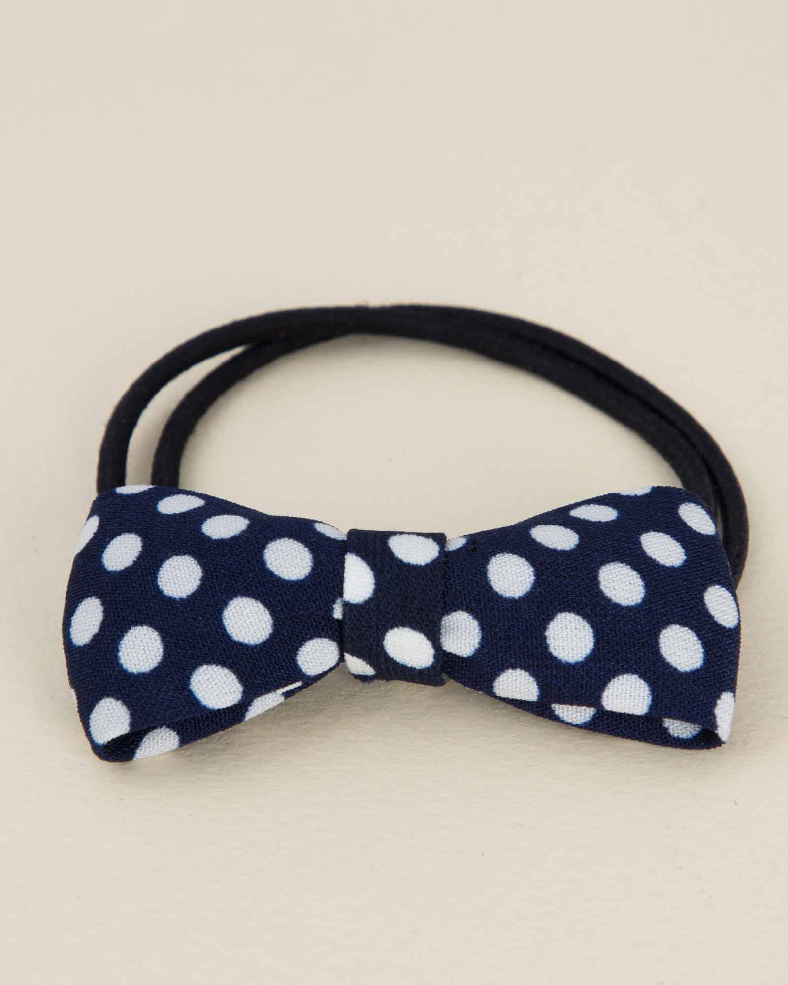 کش مو توپ توپی - سرمه ای - بالا