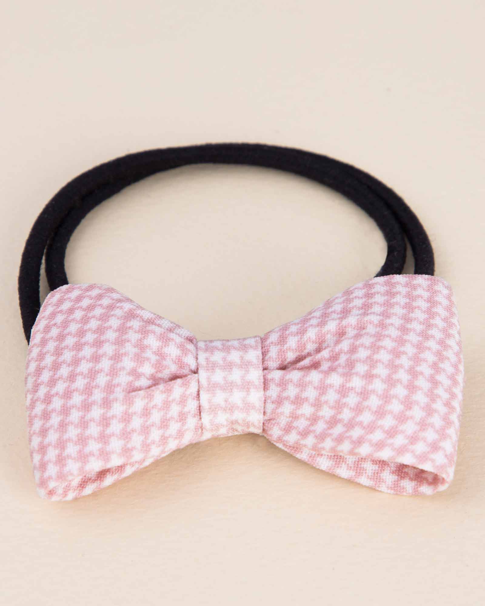 کش موی پاپیونی صورتی - صورتی - بالا