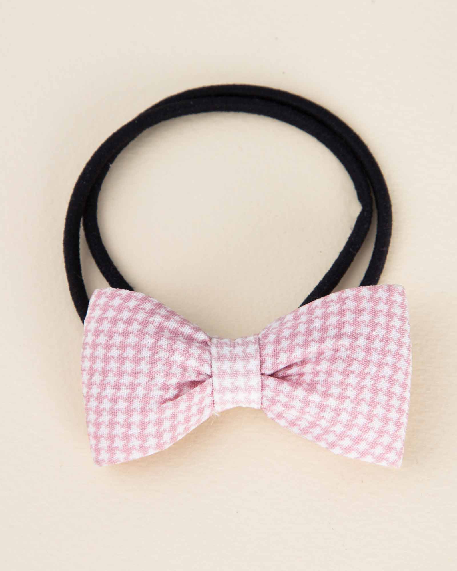 کش موی پاپیونی صورتی - صورتی - رو به رو