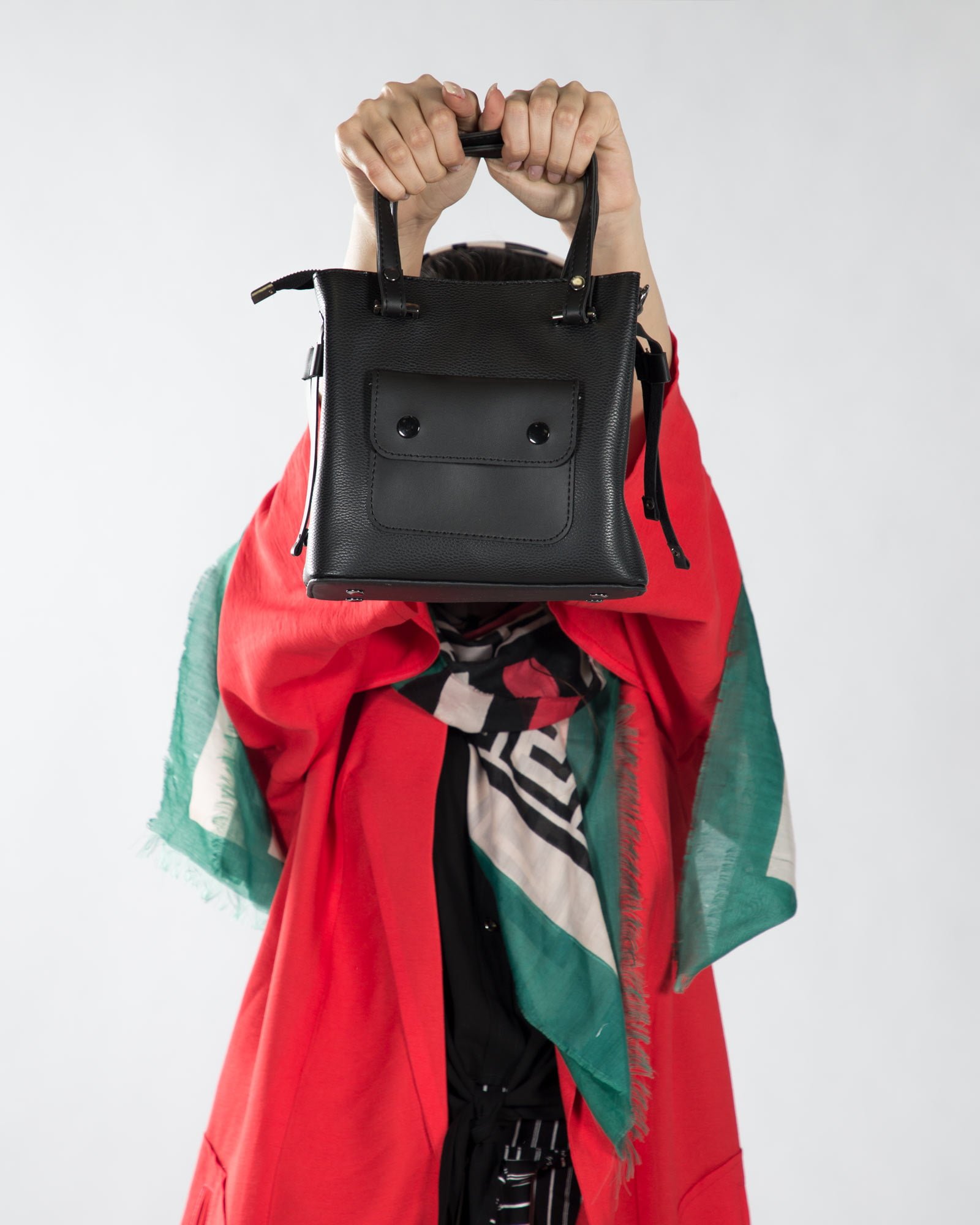 کیف دستی کوچک زنانه اسپرت - مشکی - محیطی