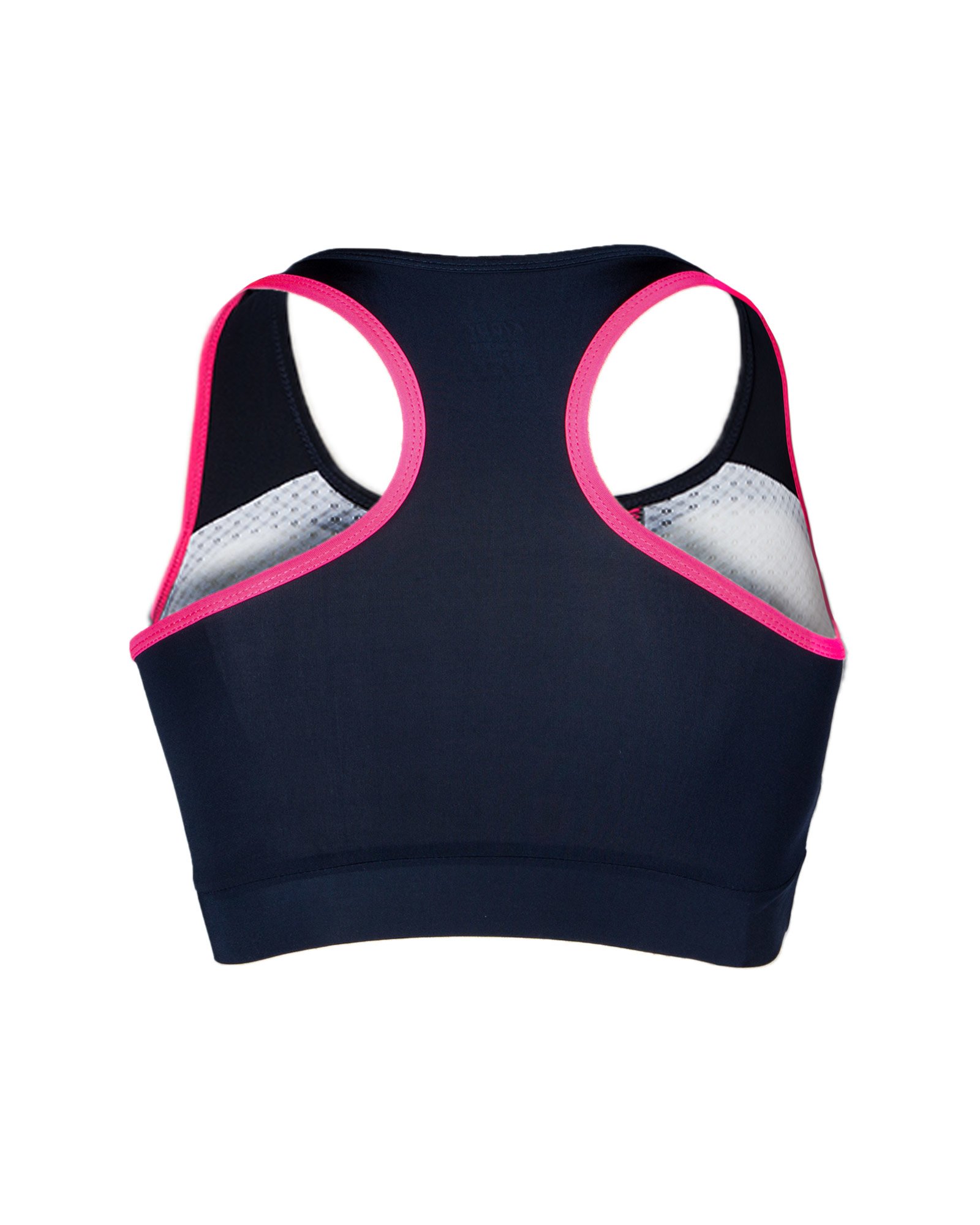 نیم تنه ورزشی زنانه - سرمه ای تیره - پشت نیم تنه