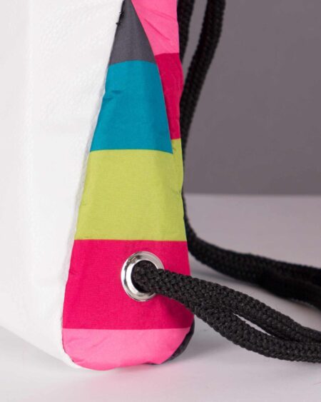 کیف اسپرت رنگی مدل نایک - سفید - بند