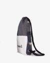 کیف طرح دار ورزشی مدل ریبوک - مشکی - بغل