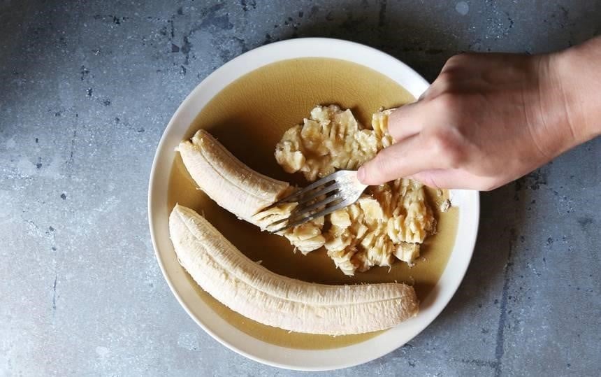 اسکراب خانگی شکر و موز