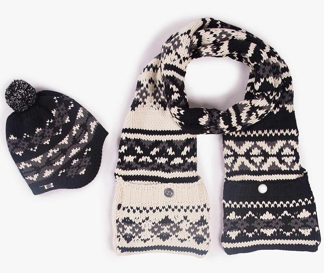 ست کلاه شال گردن جیب دار - لباس زمستانی در فروشگاه اینترنتی سارابارا