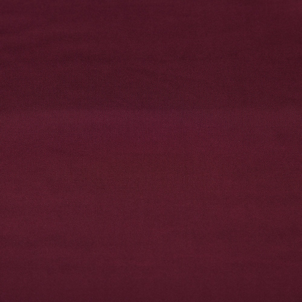 تاپ اسپرت زنانه ساده - بادمجانی - بافت