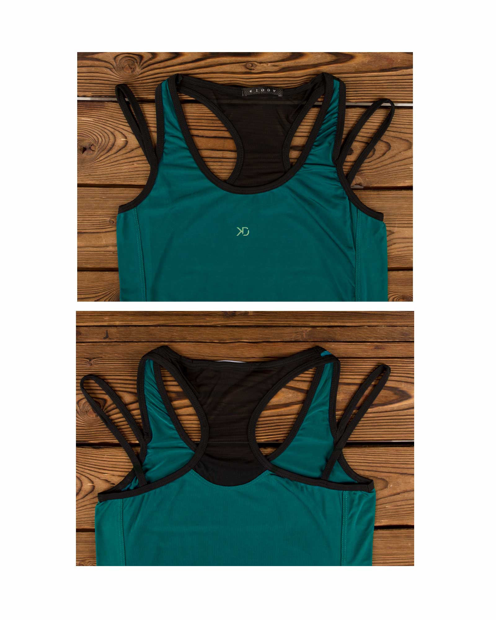 تاپ ساده اسپرت زنانه - کله غازی - جزییات