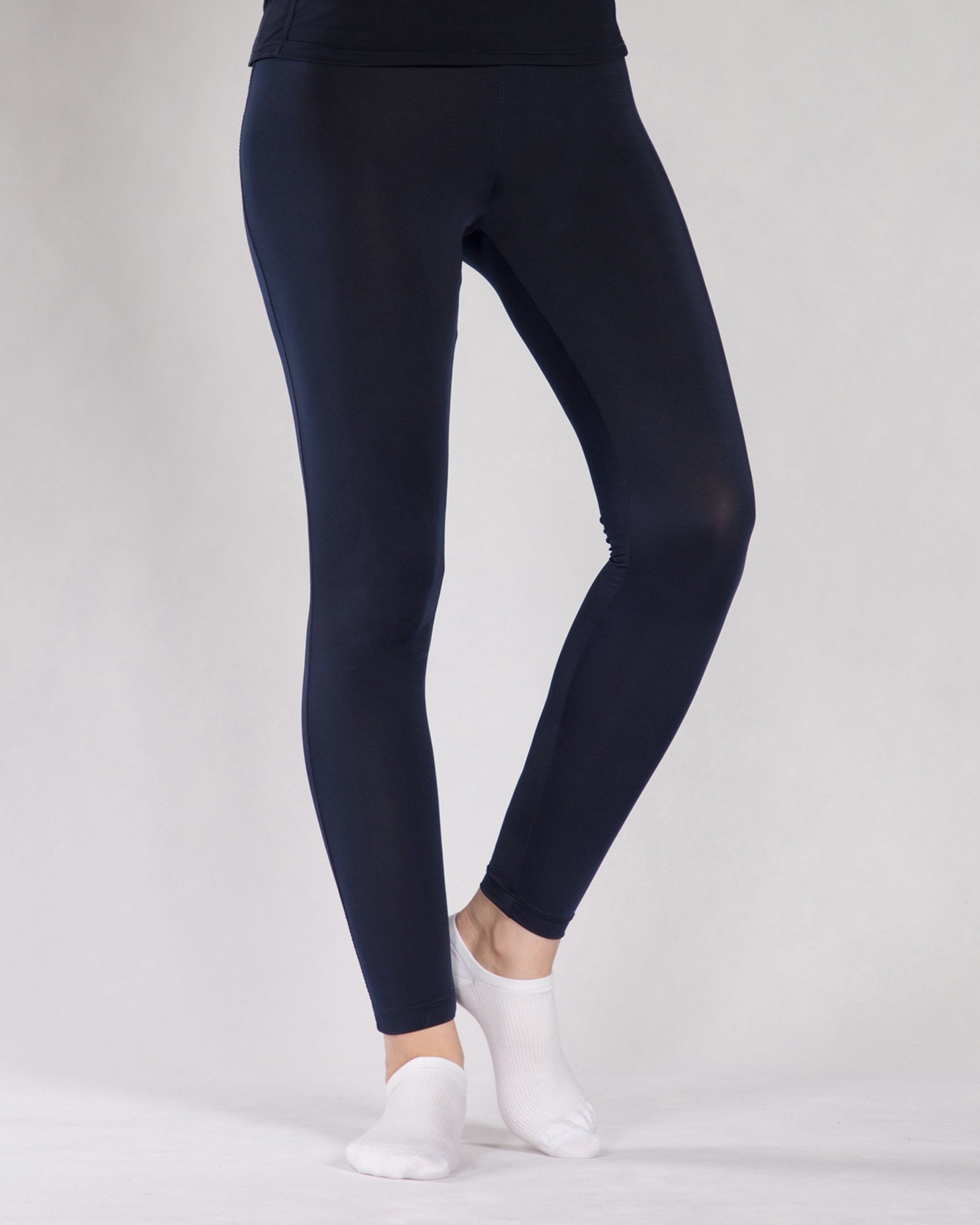 لگ زنانه ورزشی - سرمه ای تیره - رو به رو