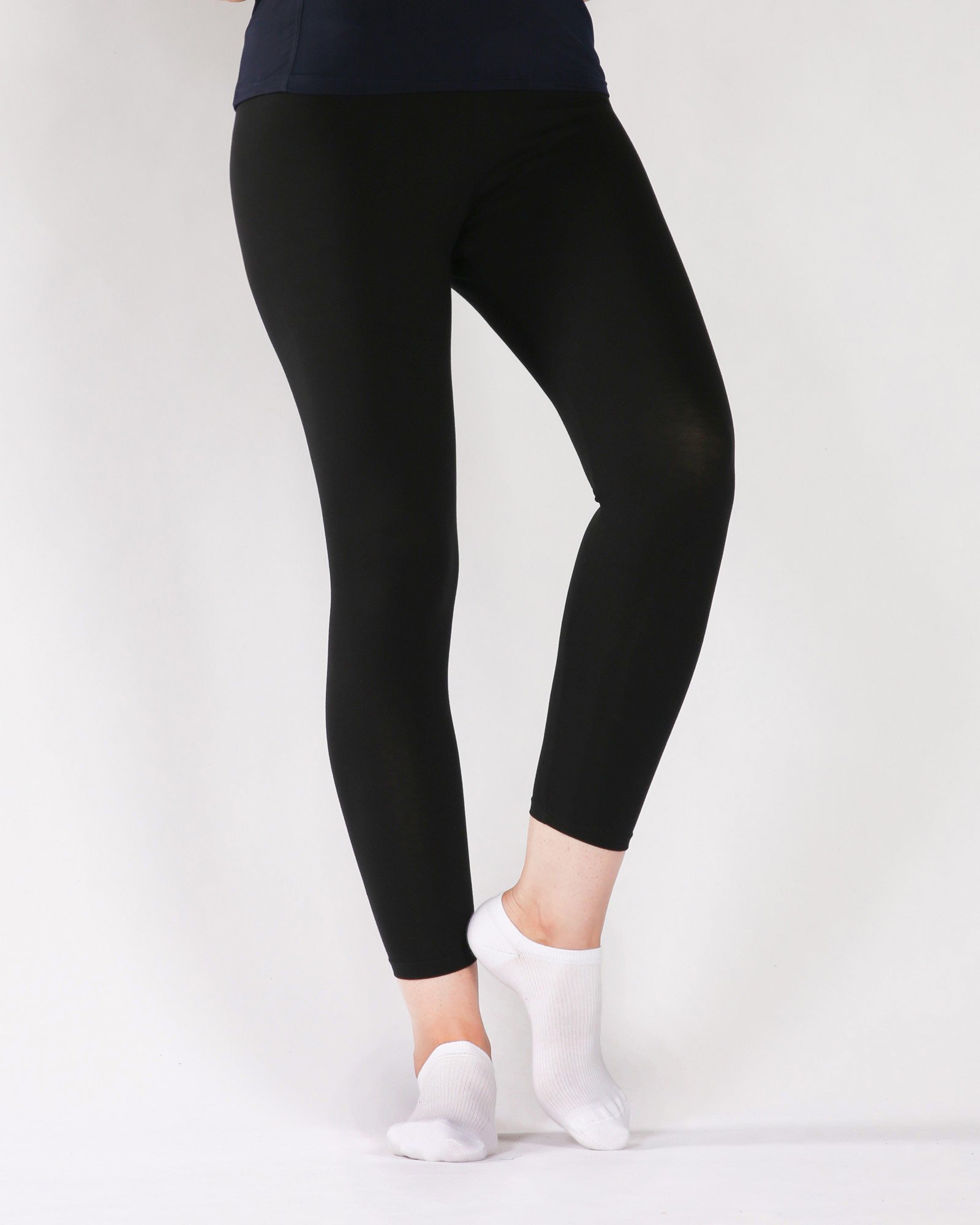 لگ زنانه ورزشی - مشکی - رو به رو