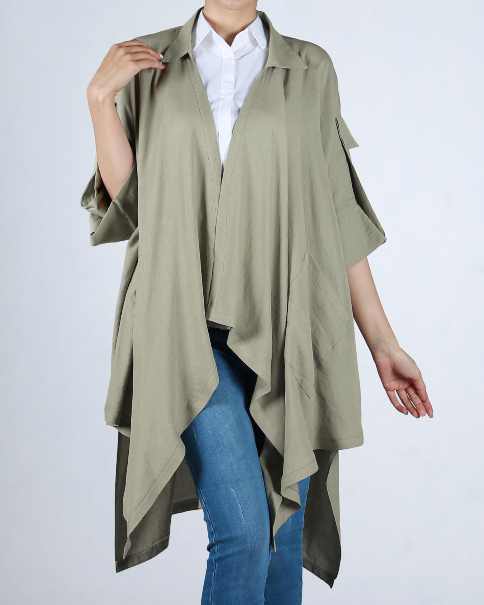 مانتو تابستانی ساده زنانه - ماشی