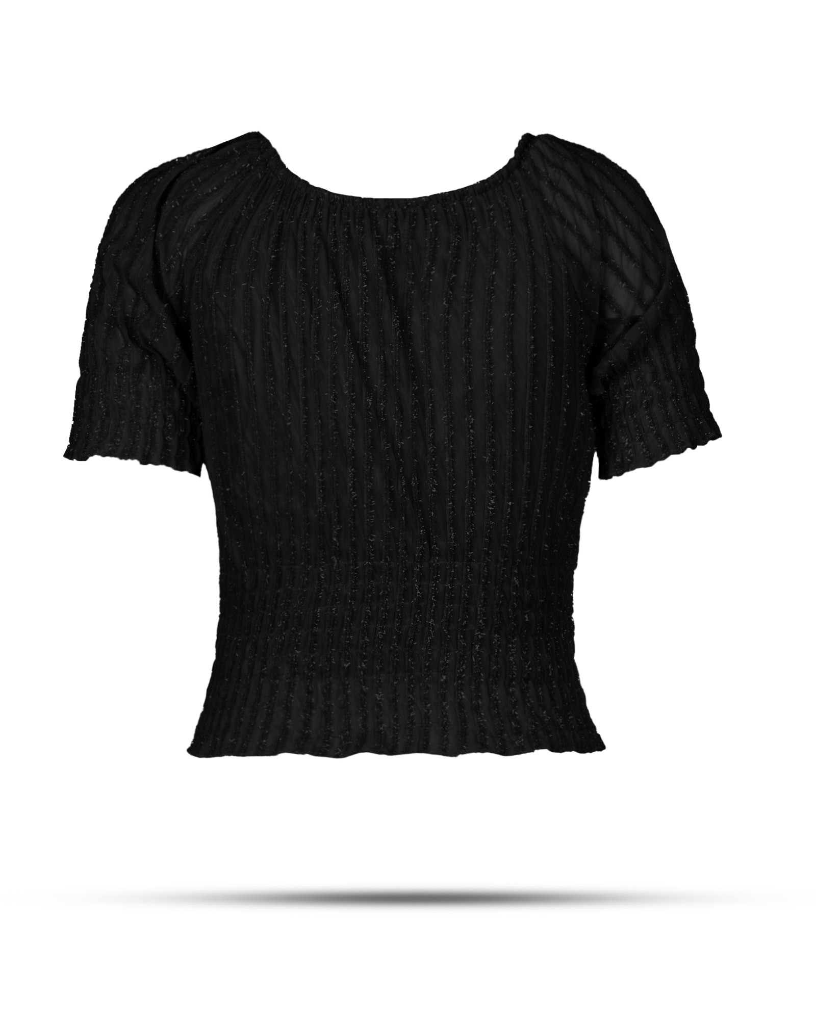 بلوز مجلسی زنانه یقه قایقی