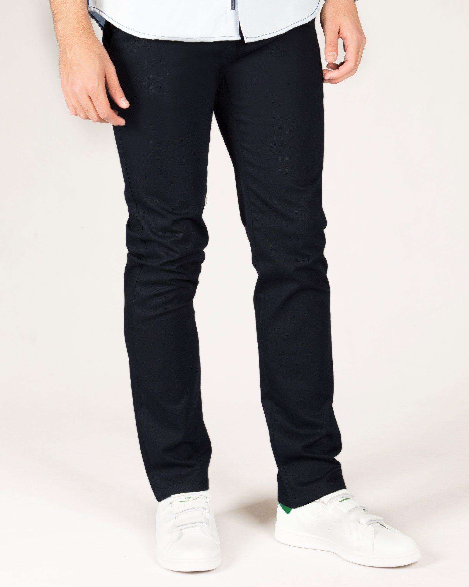 شلوار مردانه کتان راسته - مشکی