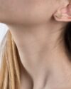 گوشواره زنانه طرح گندم - طلایی - گوشواره دخترانه