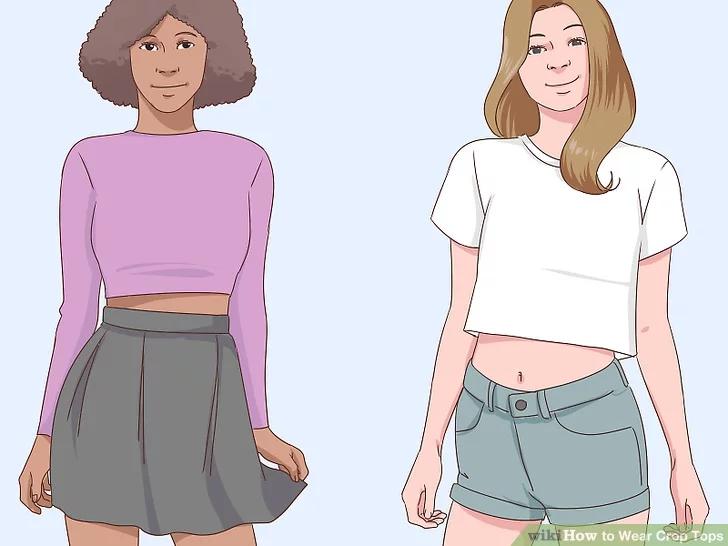 سایز لباس نیم‌تنه برای افراد مختلف