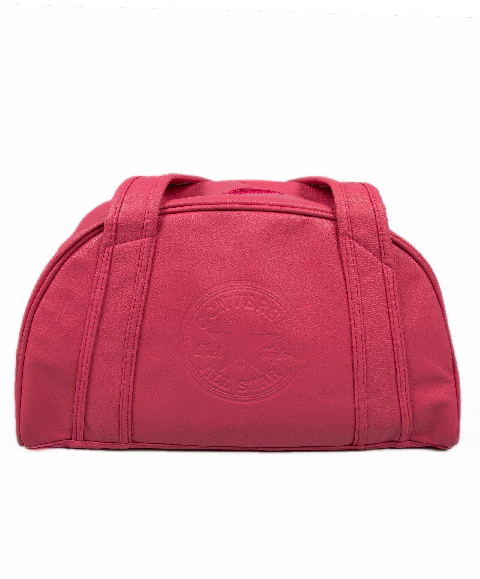 کیف ورزشی چرم مصنوعی - صورتی - رو به رو