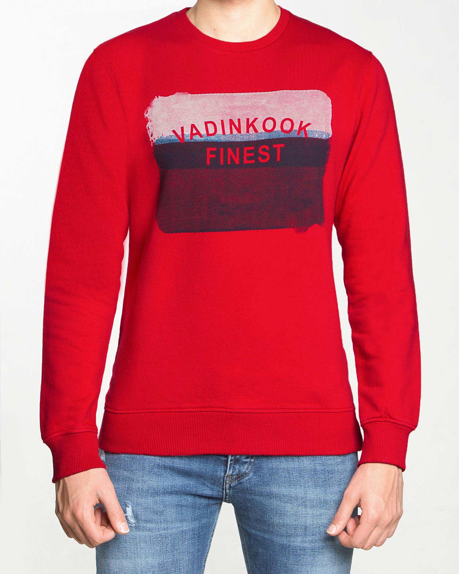 بلوز دورس طرح دار اسپرت مردانه - زیتونی - رو به رو