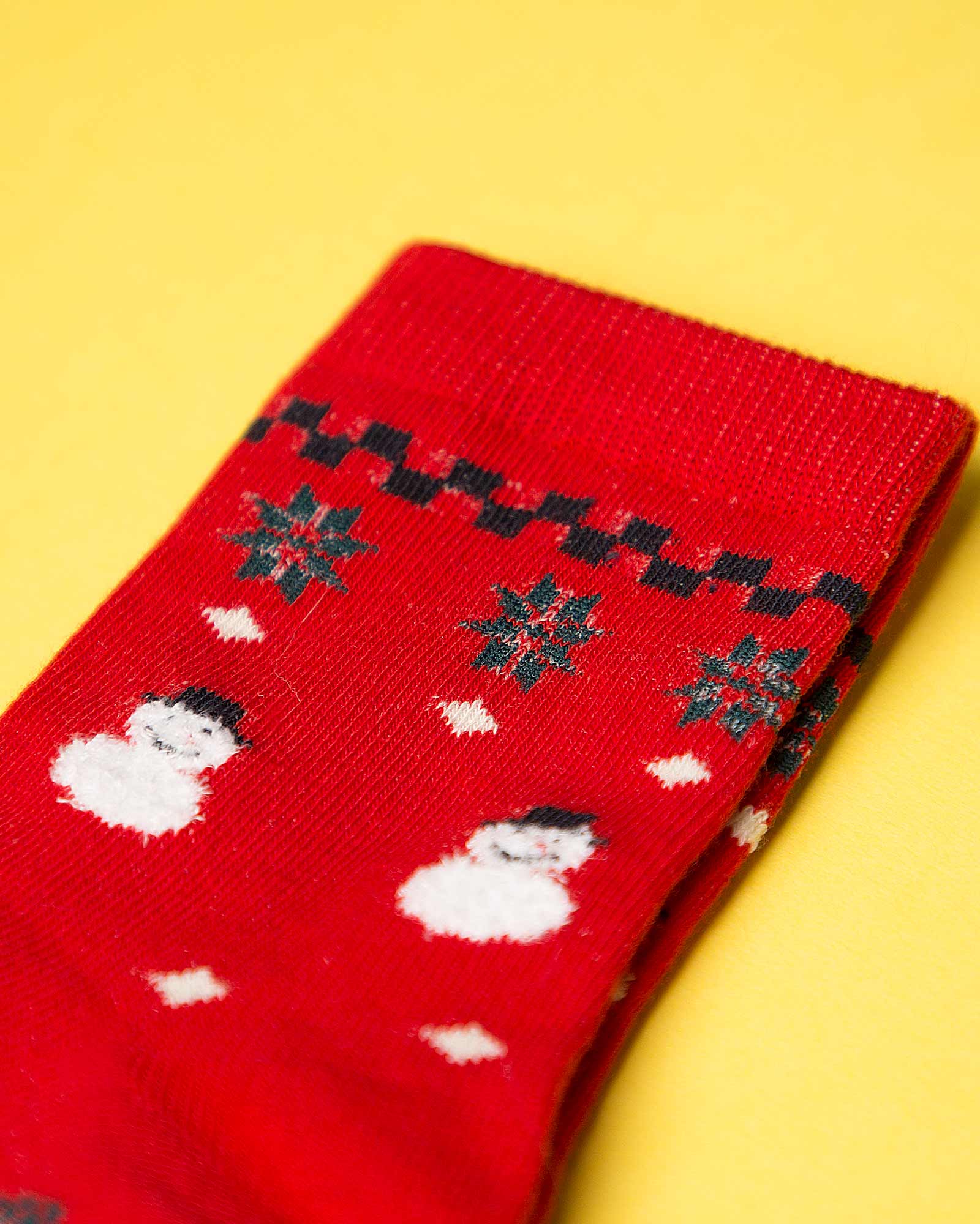 جوراب نخی طرح درخت کریسمس-دیتیل